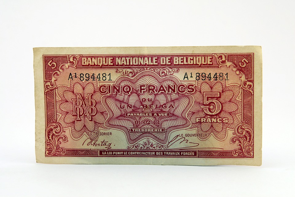 pět franků